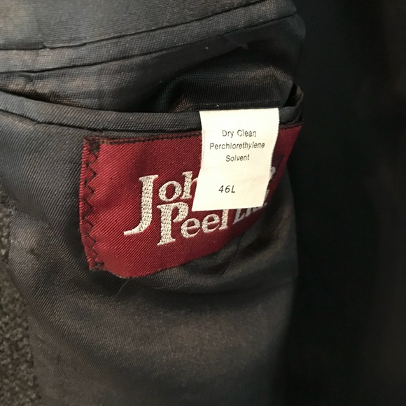 🇺🇸ALS🇺🇸 EUC Gray Twill Suit Jacket Size 46L - Picture 8 of 8